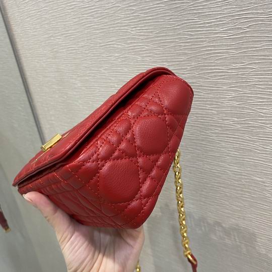 Dior Caro菱格纹 20x12x7cm CN7色 (1)
