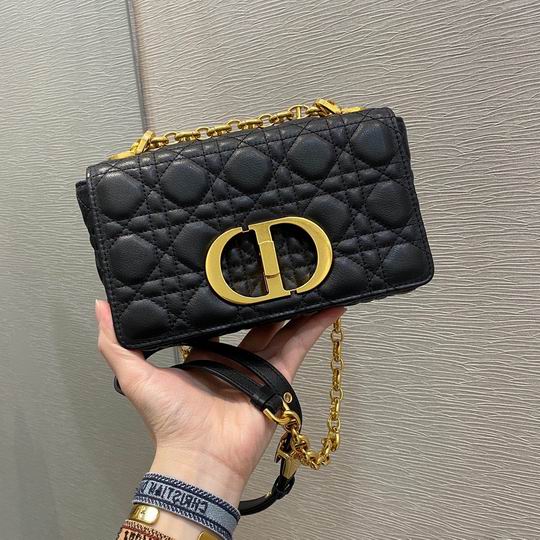 Dior Caro菱格纹 20x12x7cm CN7色 (1)