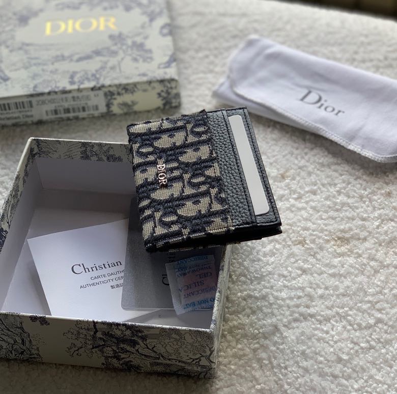 Dior Oblique 12.5x8.5cm YG (1)