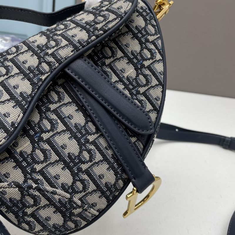 Dior saddle老花 0447 19x18x5cm ww (1)