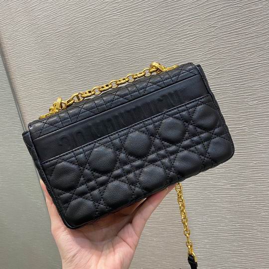 Dior Caro菱格纹 20x12x7cm CN7色 (1)