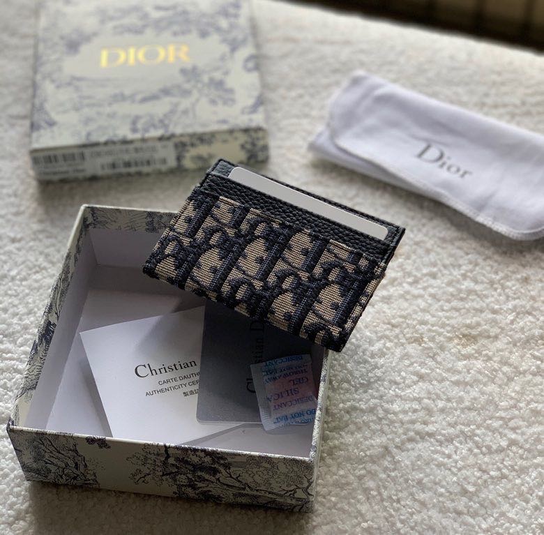 Dior Oblique 12.5x8.5cm YG (1)