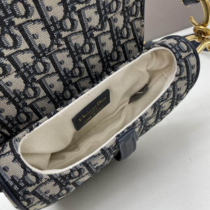 Dior saddle老花 0447 19x18x5cm ww (1)