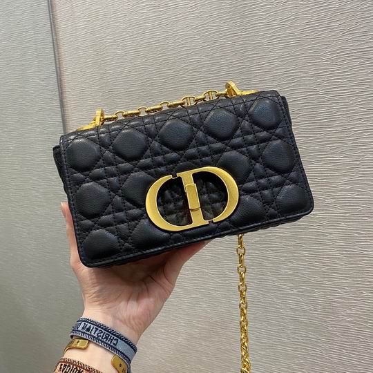 Dior Caro菱格纹 20x12x7cm CN7色 (1)