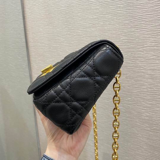Dior Caro菱格纹 20x12x7cm CN7色 (1)