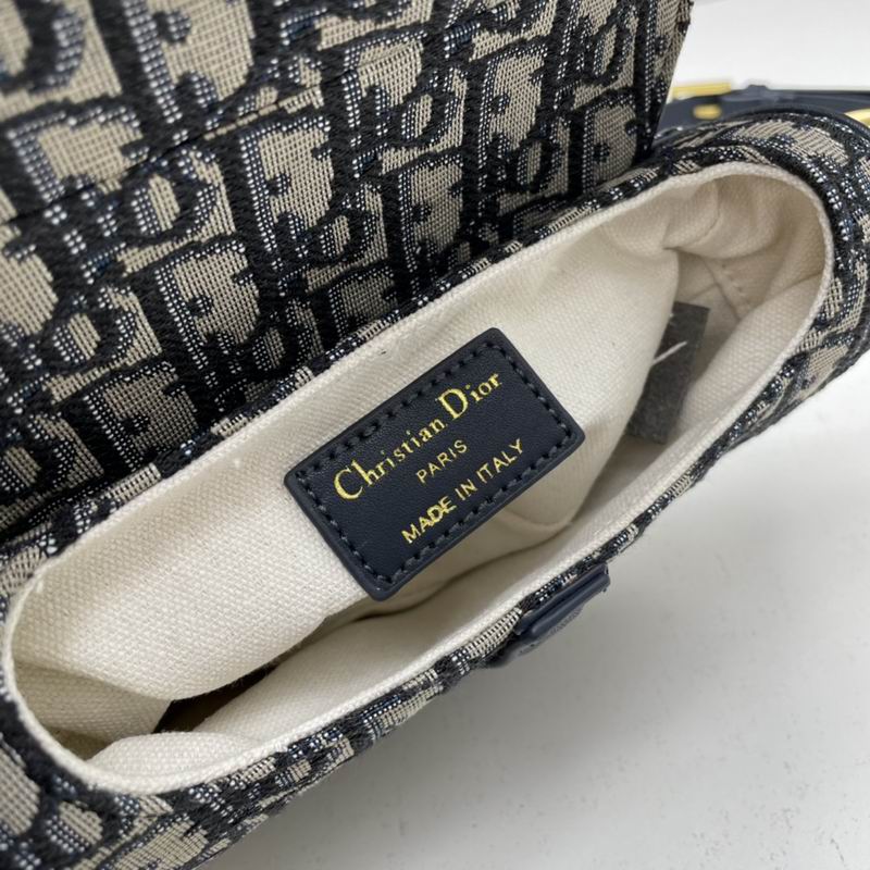 Dior saddle老花 0447 19x18x5cm ww (1)