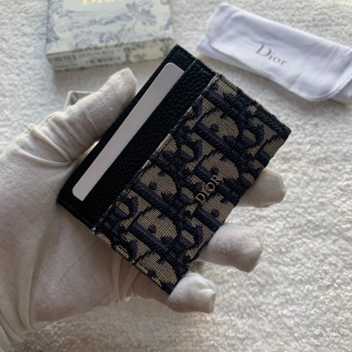 Dior Oblique 12.5x8.5cm YG (1)