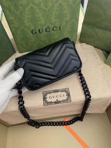 Guuci Marmont 699757 16.5x10.2x5.1cm ww4色 (1)