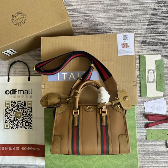 Gucci 715772棕 27x18x14cm CN (1)