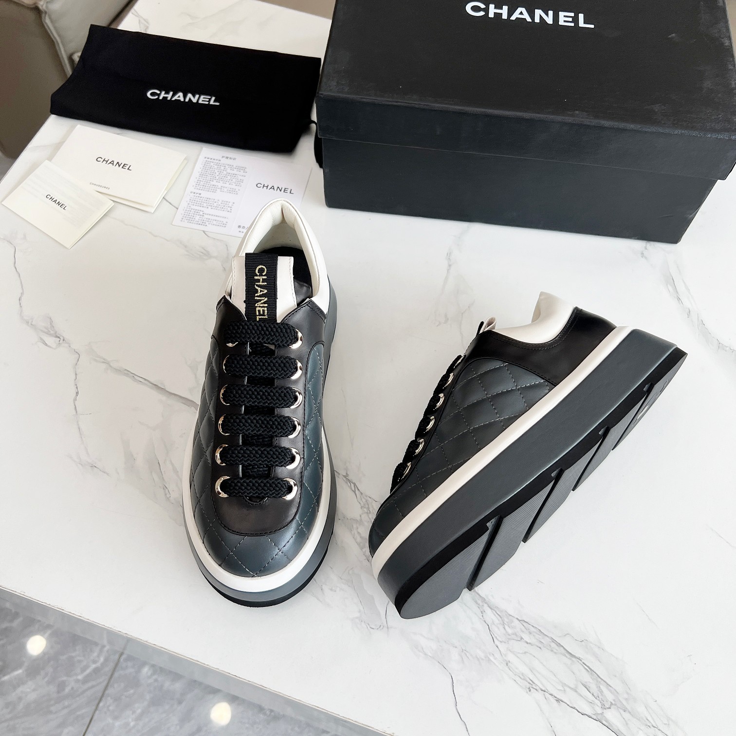 Chanel sz35-40 4cm 15