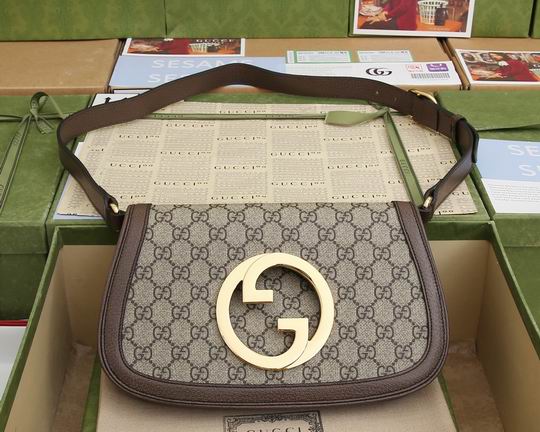 Gucci 699268啡棕 28x16x4cm ww (1)