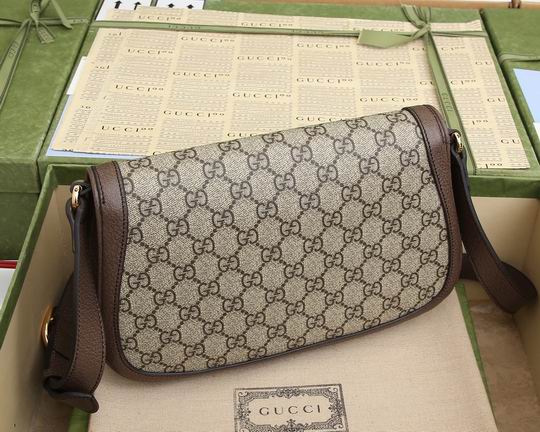 Gucci 699268啡棕 28x16x4cm ww (1)