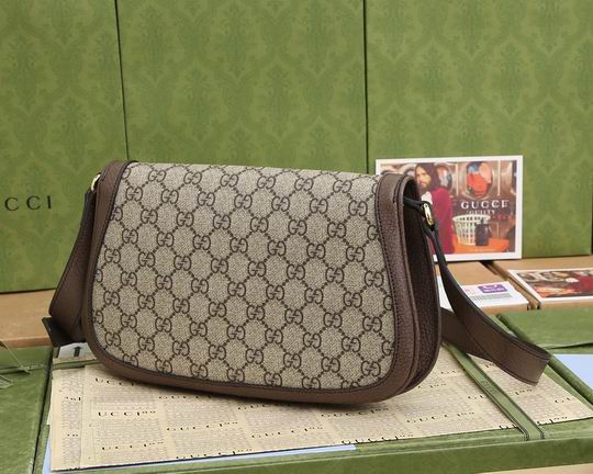 Gucci 699268啡棕 28x16x4cm ww (1)