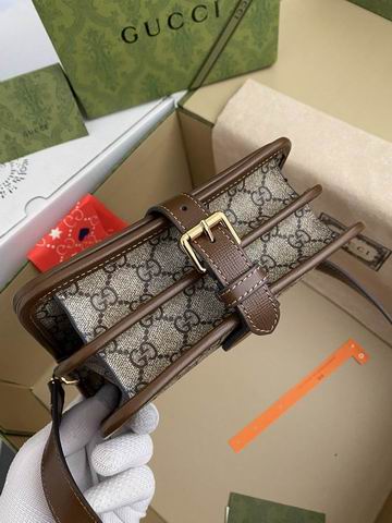 Gucci 671620杏棕 20x17x8cm ww (1)