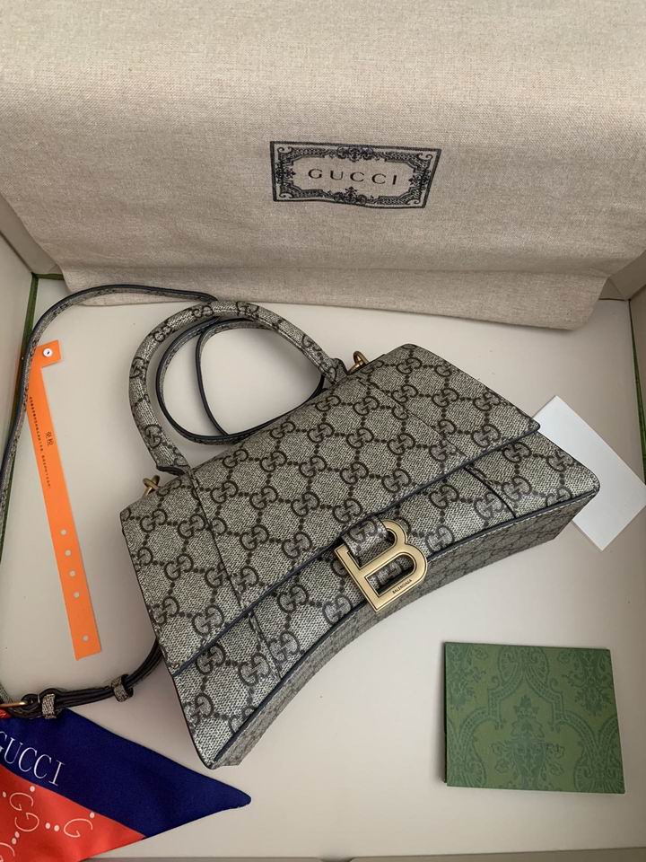 GG x Balenciaga 681697 22.5x14.5x10cm ww (1)