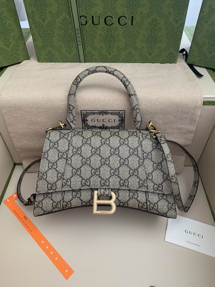 GG x Balenciaga 681697 22.5x14.5x10cm ww (1)