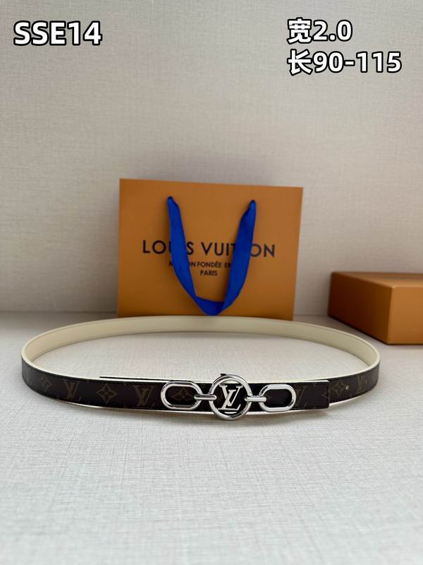 LV belt 20mmX90-115cm 8L (345)