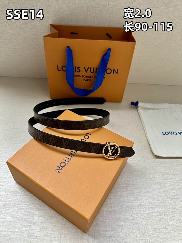 LV belt 20mmX90-115cm 8L (465)