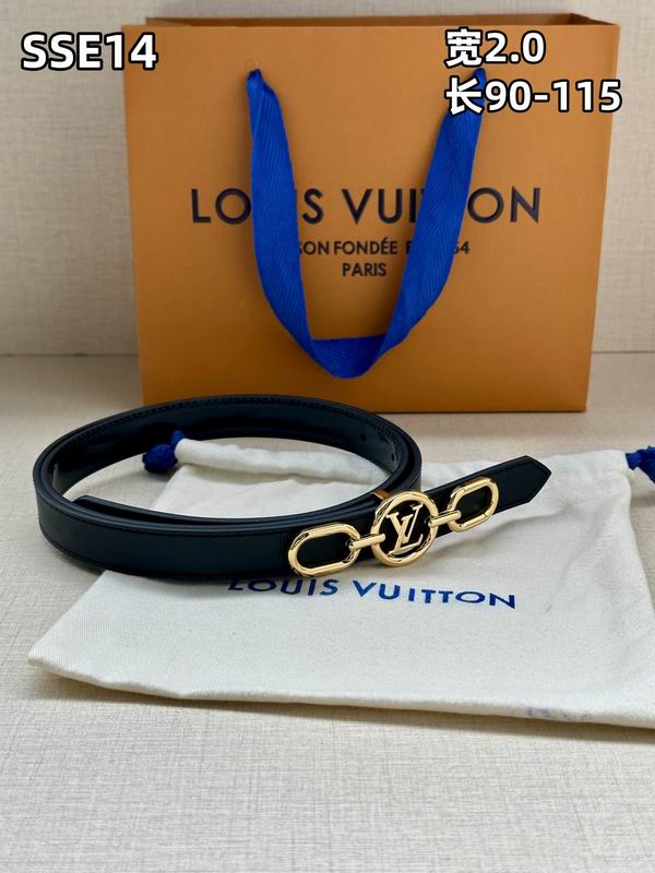 LV belt 20mmX90-115cm 8L (430)