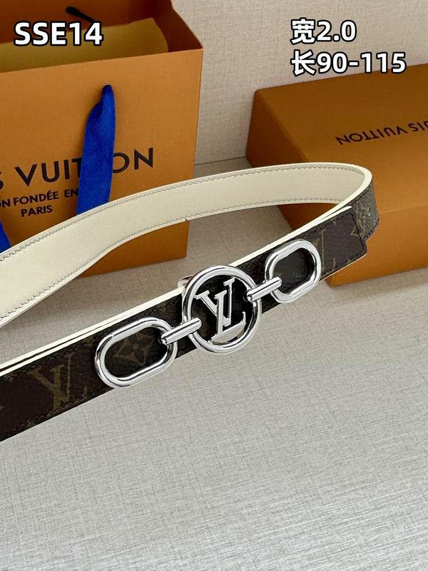 LV belt 20mmX90-115cm 8L (345)