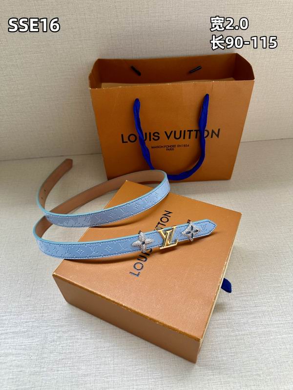 LV belt 20mmX90-115cm 8L (82)
