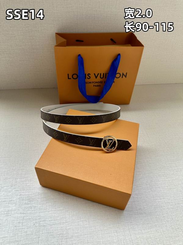 LV belt 20mmX90-115cm 8L (403)