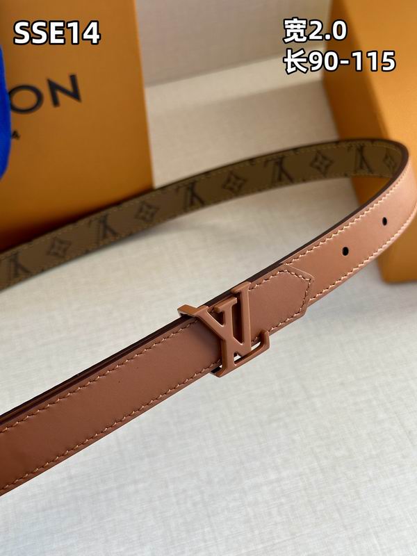 LV belt 20mmX90-115cm 8L (393)