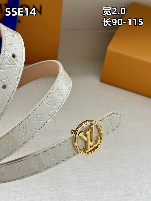 LV belt 20mmX90-115cm 8L (363)