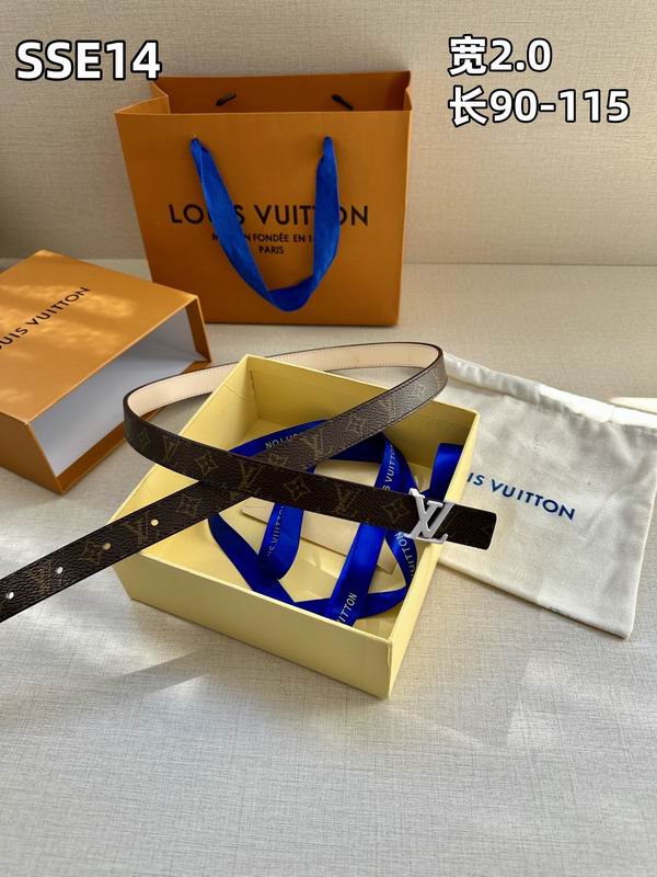LV belt 20mmX90-115cm 8L (502)