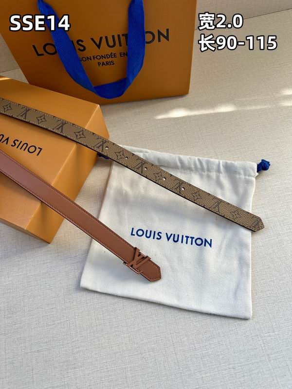LV belt 20mmX90-115cm 8L (393)