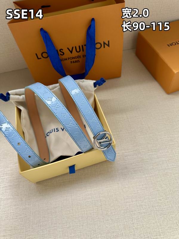 LV belt 20mmX90-115cm 8L (363)