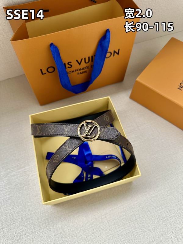 LV belt 20mmX90-115cm 8L (465)