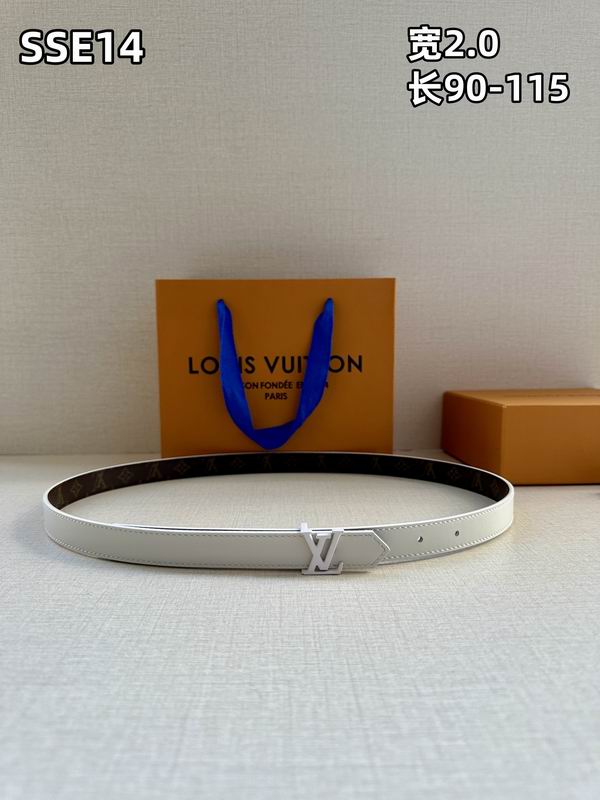 LV belt 20mmX90-115cm 8L (393)