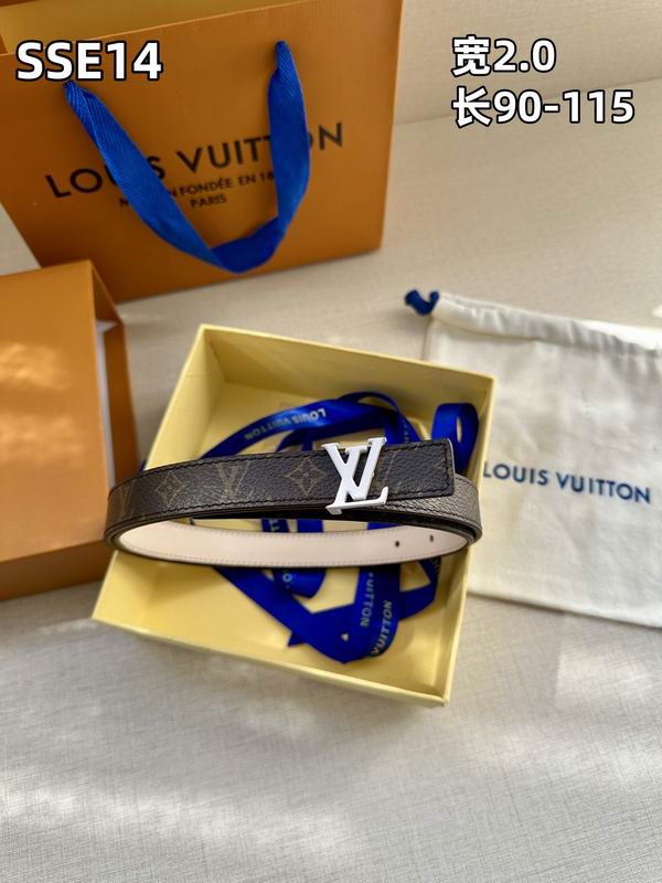 LV belt 20mmX90-115cm 8L (502)