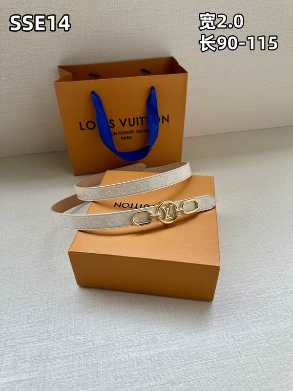 LV belt 20mmX90-115cm 8L (430)