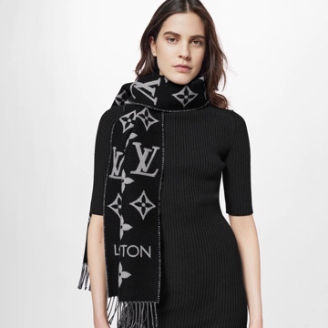 LV scarf 34X186cm 100%羊毛 E (25)