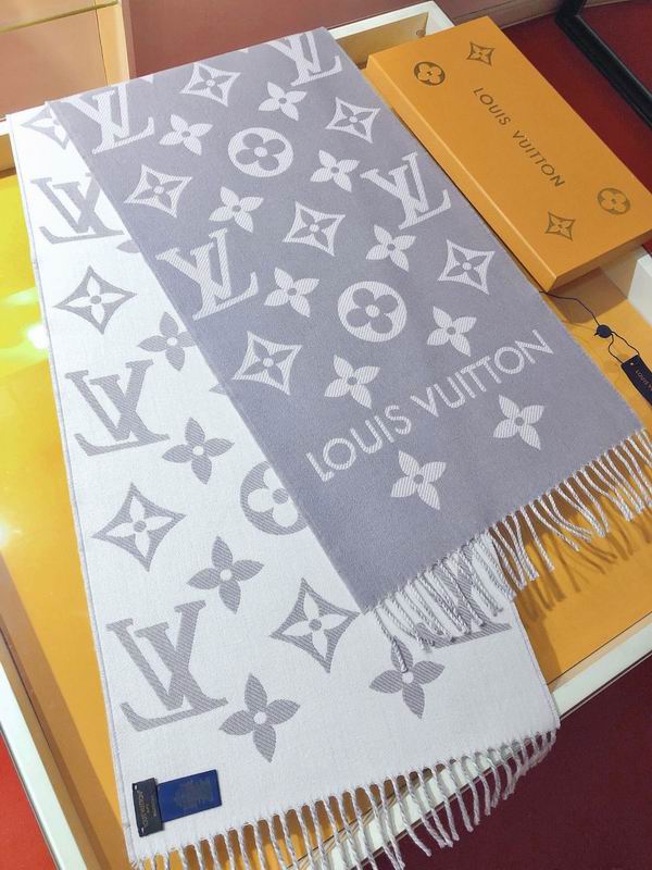 LV scarf 34X186cm 100%羊毛 E (25)