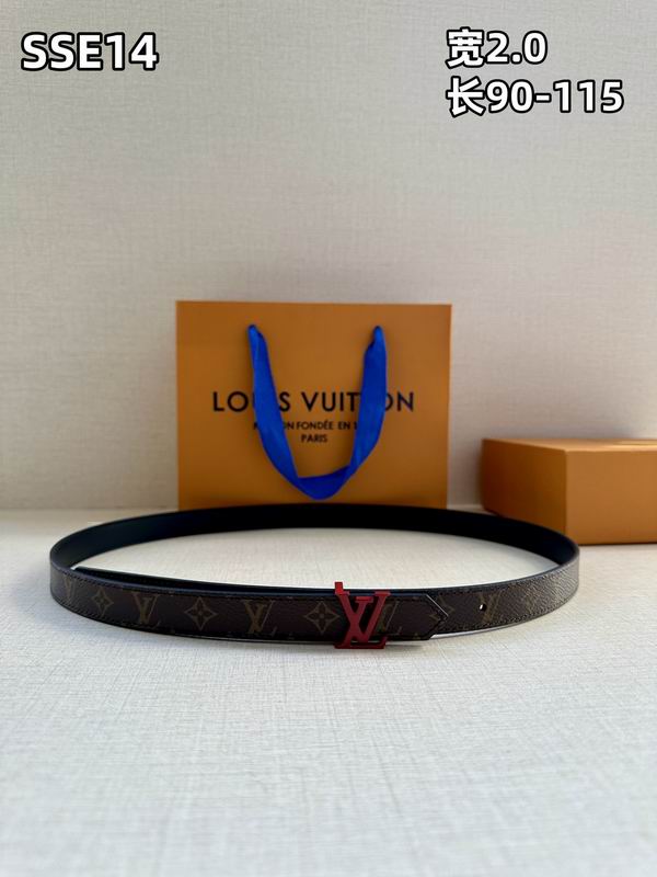 LV belt 20mmX90-115cm 8L (393)
