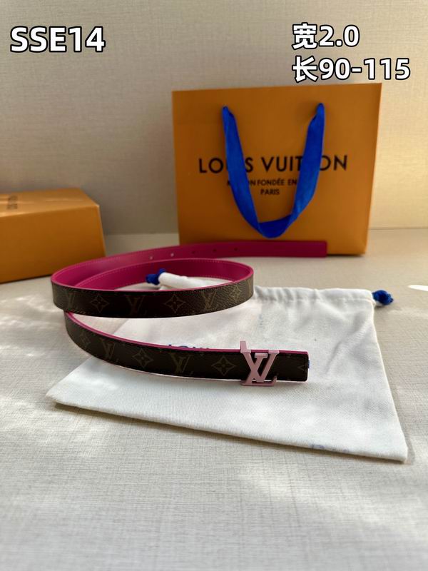LV belt 20mmX90-115cm 8L (502)