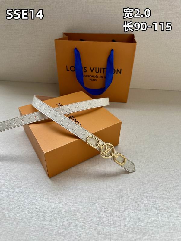 LV belt 20mmX90-115cm 8L (430)