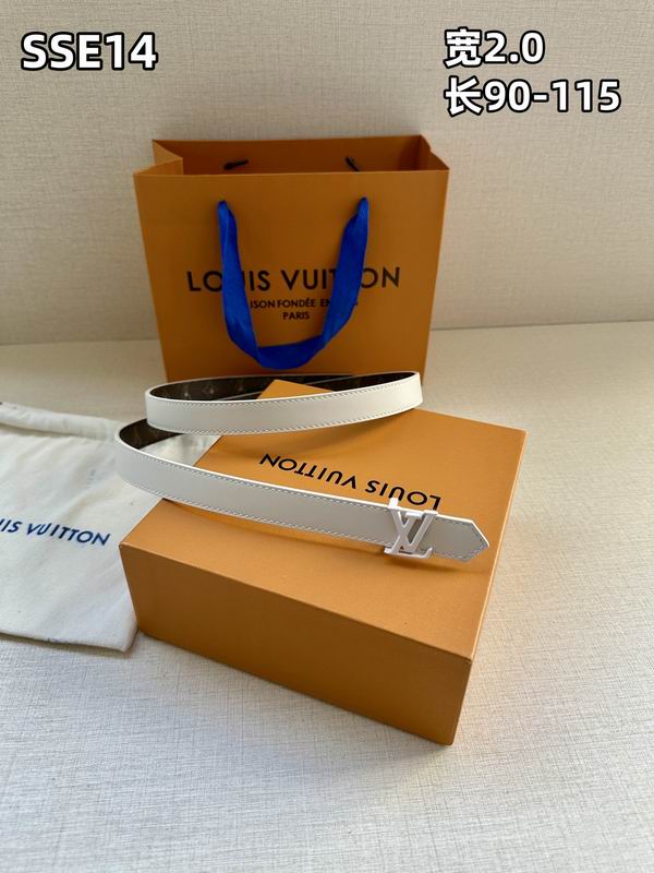 LV belt 20mmX90-115cm 8L (393)