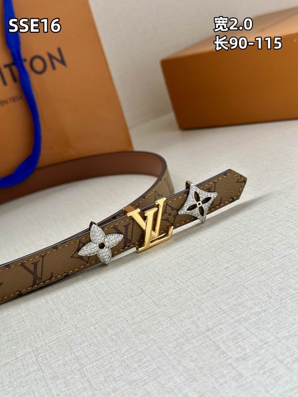 LV belt 20mmX90-115cm 8L (82)