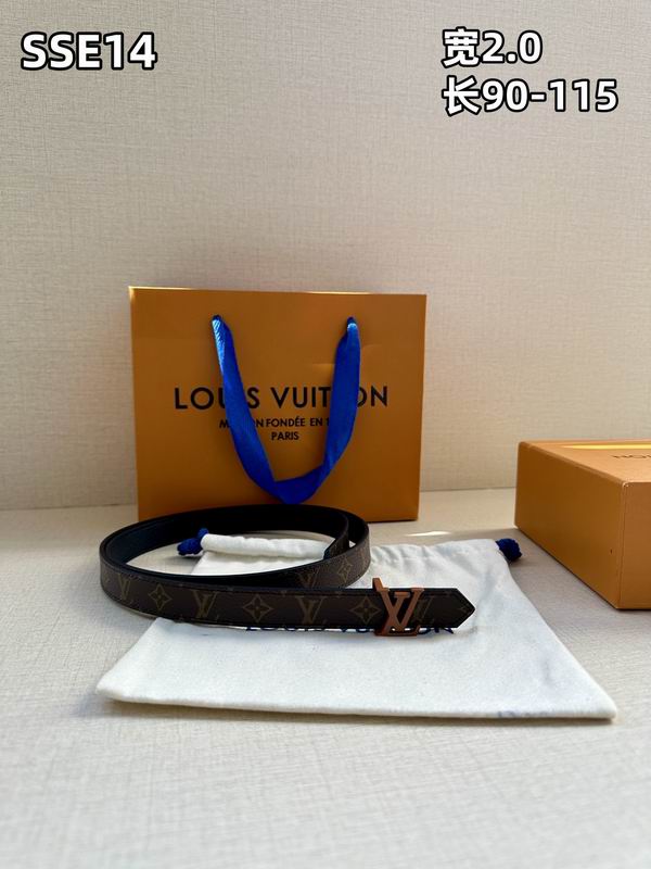 LV belt 20mmX90-115cm 8L (393)
