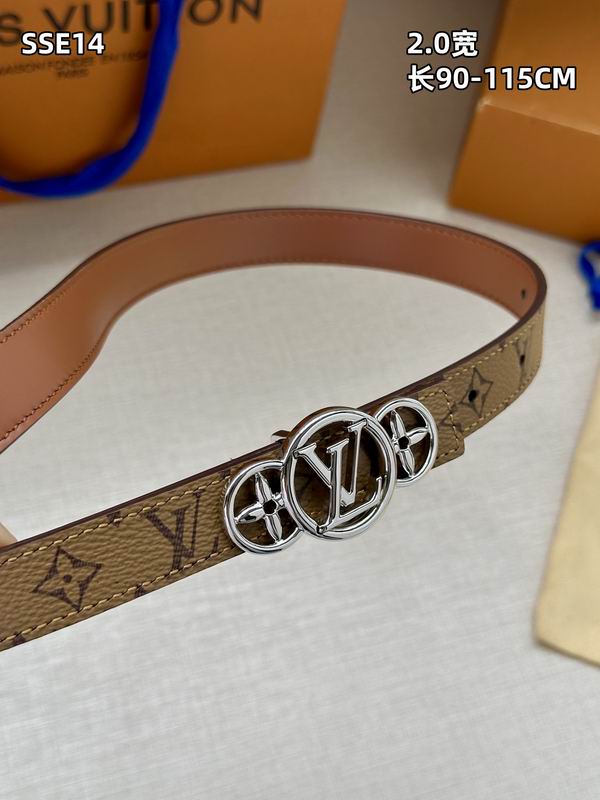 LV belt 20mmX90-115cm 8L (267)
