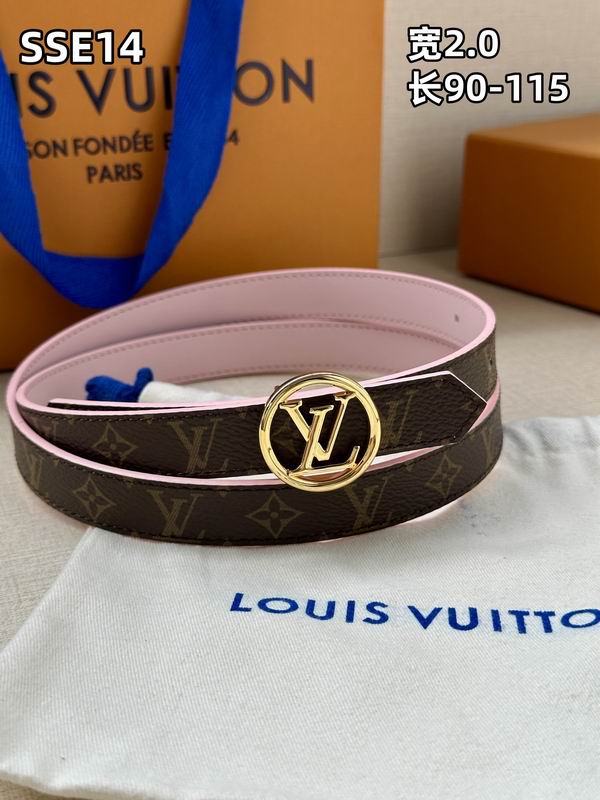 LV belt 20mmX90-115cm 8L (465)