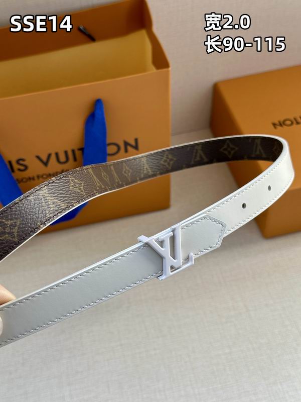 LV belt 20mmX90-115cm 8L (393)