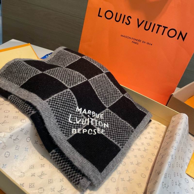LV scarf 30X180cm 100%绵羊毛 E (17)