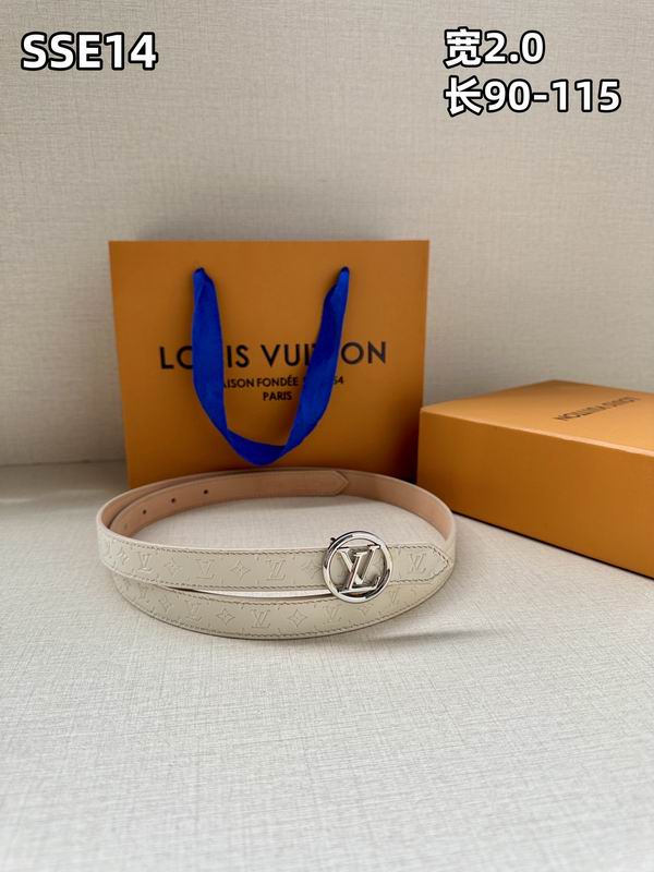 LV belt 20mmX90-115cm 8L (363)