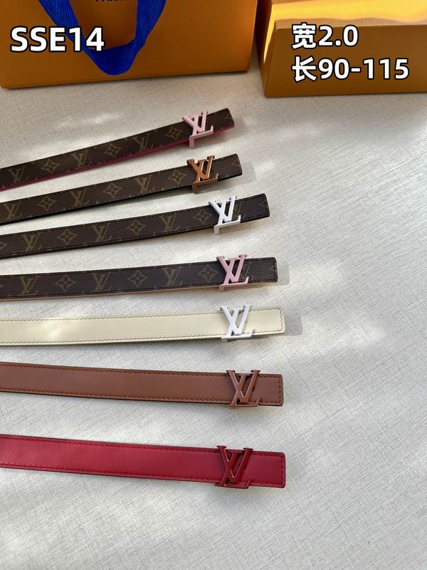 LV belt 20mmX90-115cm 8L (502)