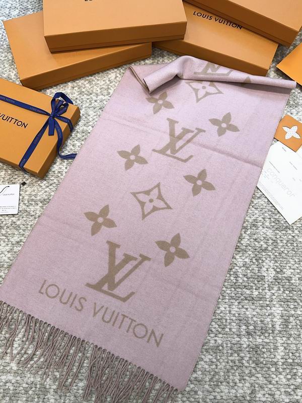 LV scarf 45X190cm(含须长) 100%山羊绒 E (50)